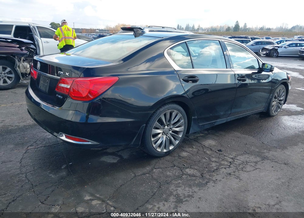2016 ACURA RLX TECHNOLOGY PACKAGE VIN: JH4KC1F51GC001836