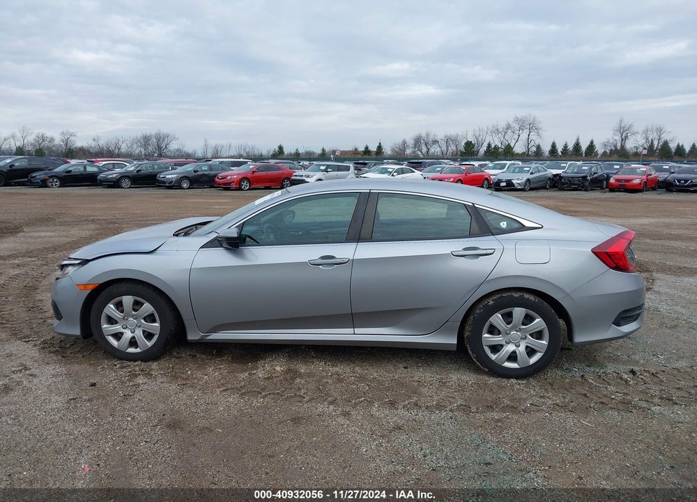 2017 HONDA CIVIC LX VIN: 19XFC2F5XHE020548