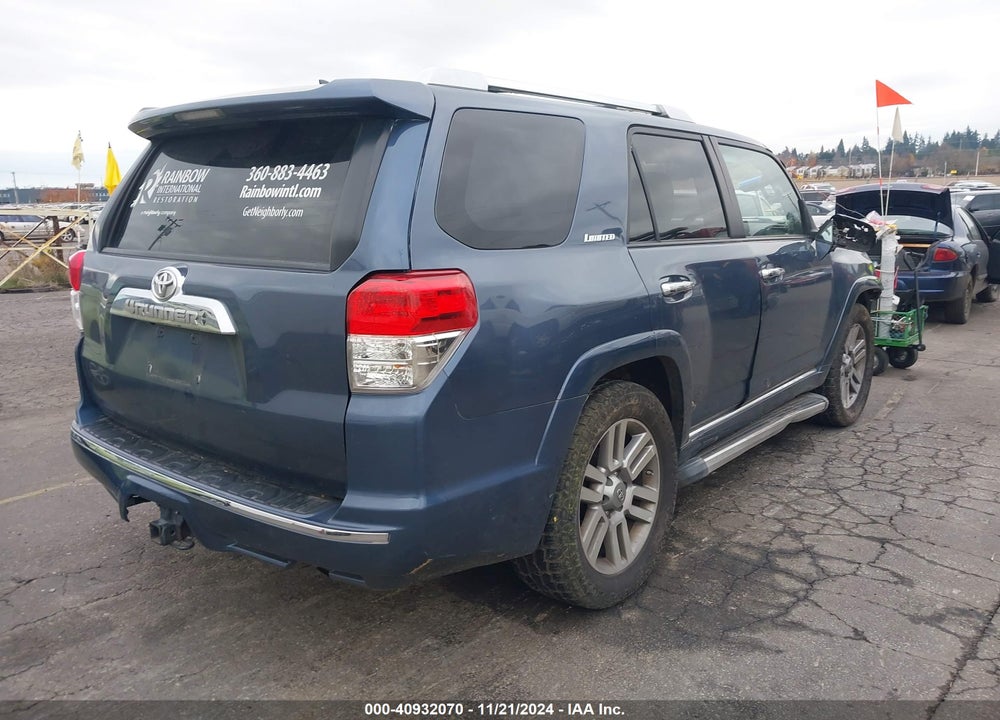 2011 TOYOTA 4RUNNER LIMITED V6 VIN: JTEBU5JR5B5049168