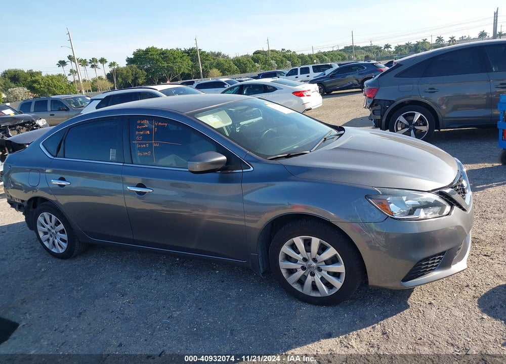 2019 NISSAN SENTRA S VIN: 3N1AB7AP0KY337783
