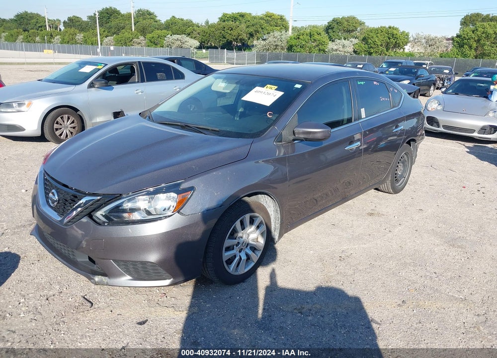 2019 NISSAN SENTRA S VIN: 3N1AB7AP0KY337783