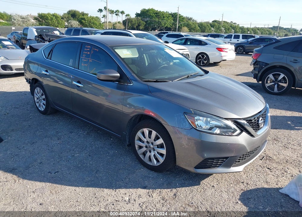 2019 NISSAN SENTRA S VIN: 3N1AB7AP0KY337783