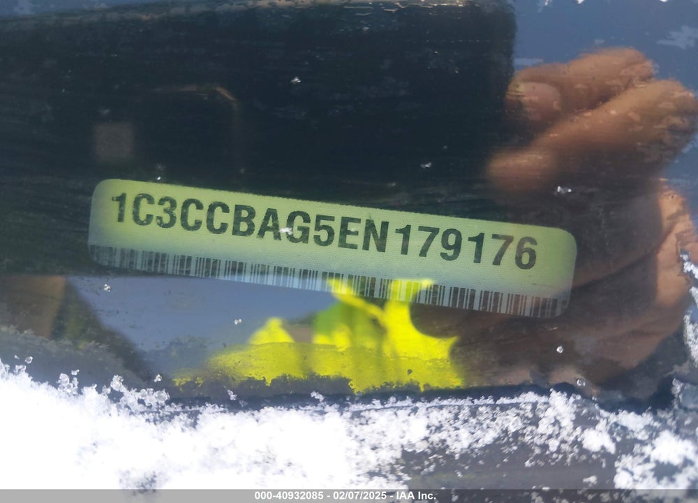 2014 CHRYSLER 200 VIN: 1C3CCBAG5EN179176