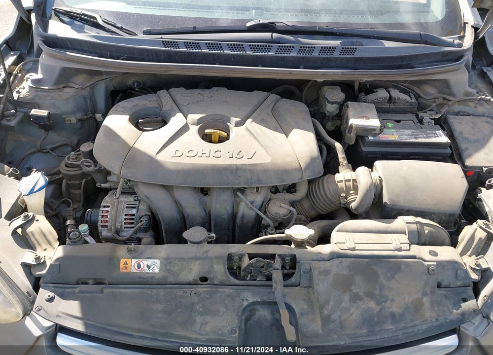 2014 HYUNDAI ELANTRA SE VIN: 5NPDH4AE8EH492590