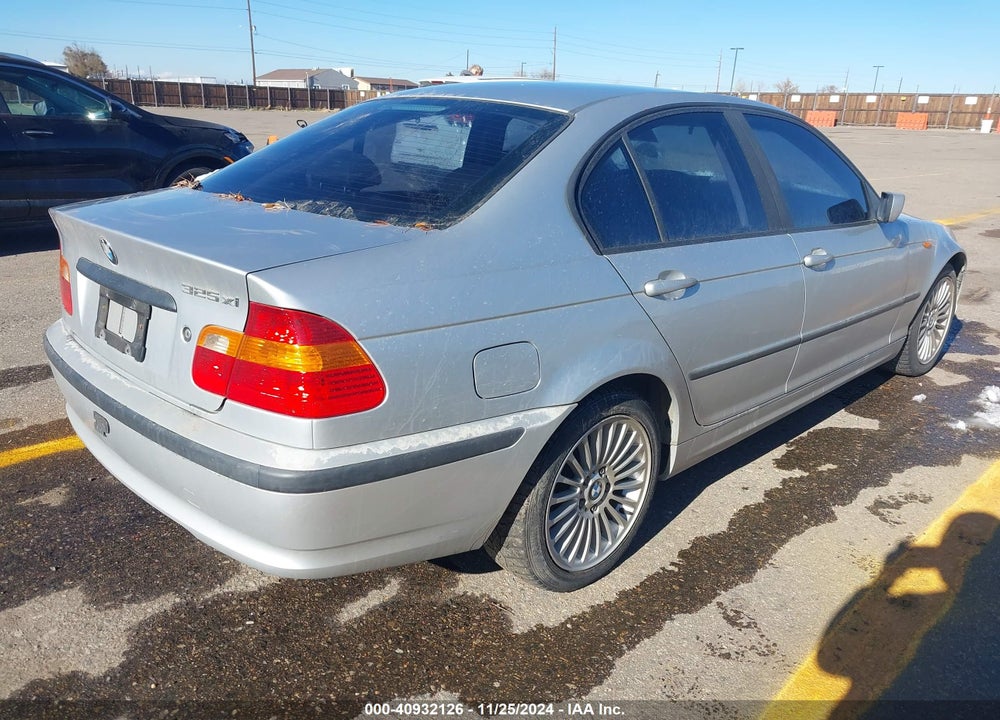 2002 BMW 325XI VIN: WBAEU33412PF68276