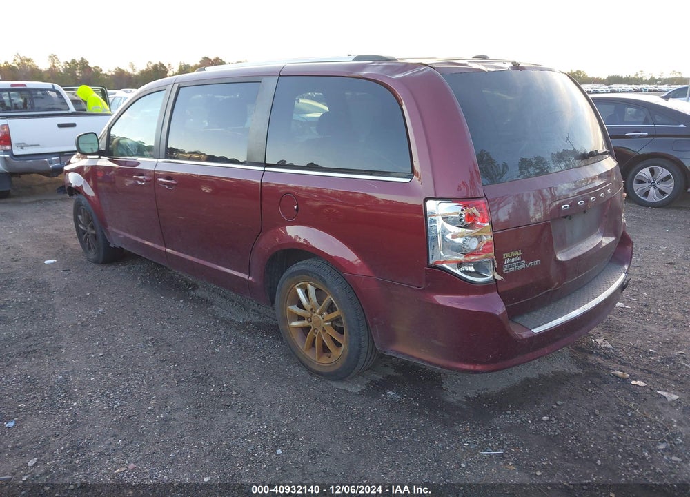 2019 DODGE GRAND CARAVAN SXT VIN: 2C4RDGCG0KR753677
