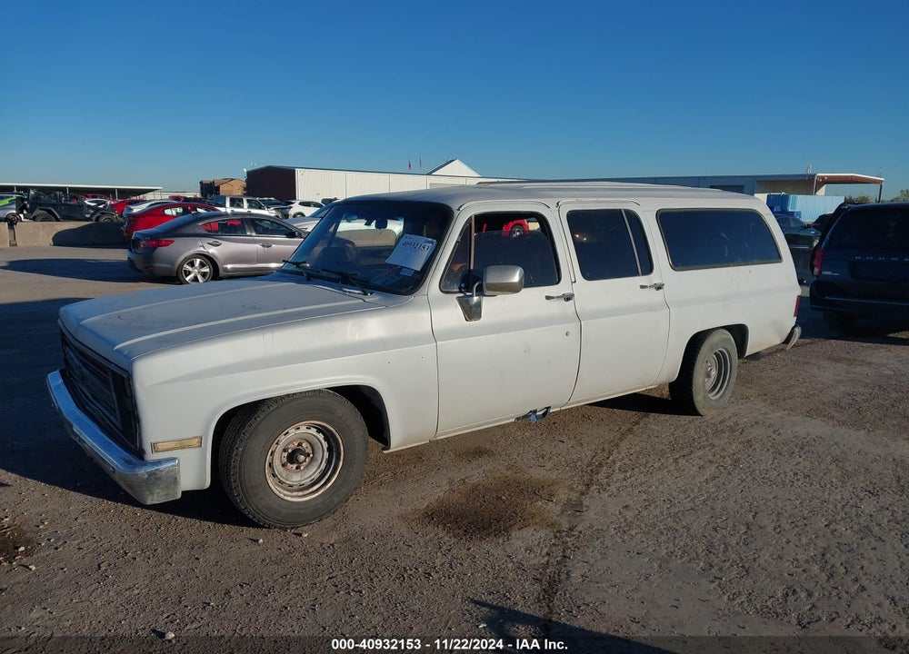 1987 CHEVROLET SUBURBAN R1 VIN: 1GNER16K5HF117566