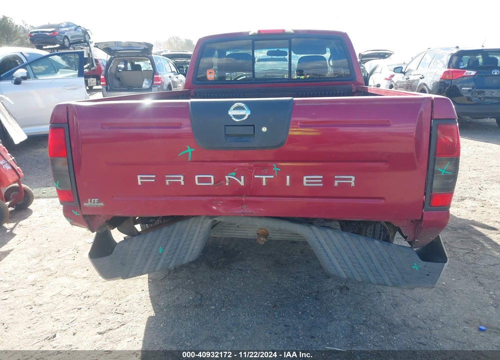 2002 NISSAN FRONTIER XE VIN: 1N6DD26S22C372383