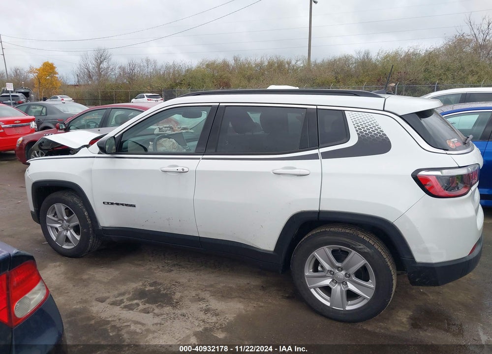 2022 JEEP COMPASS LATITUDE FWD VIN: 3C4NJCBB4NT218259