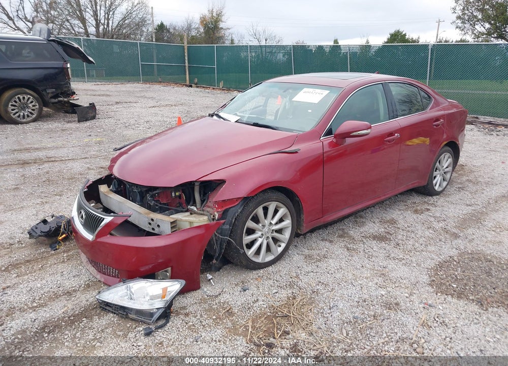 2009 LEXUS IS 250 VIN: JTHCK262595030136