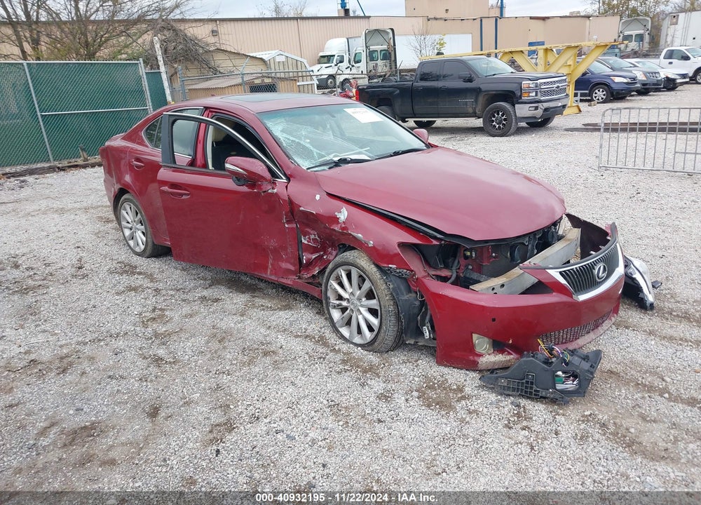 2009 LEXUS IS 250 VIN: JTHCK262595030136