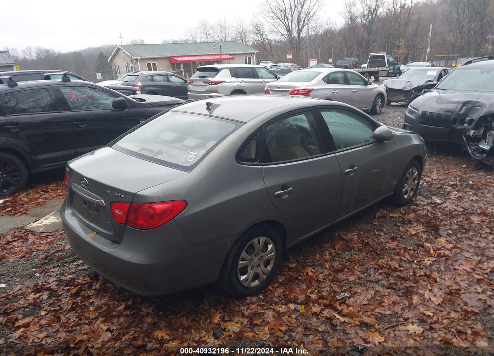 2010 HYUNDAI ELANTRA GLS VIN: KMHDU4AD3AU086179