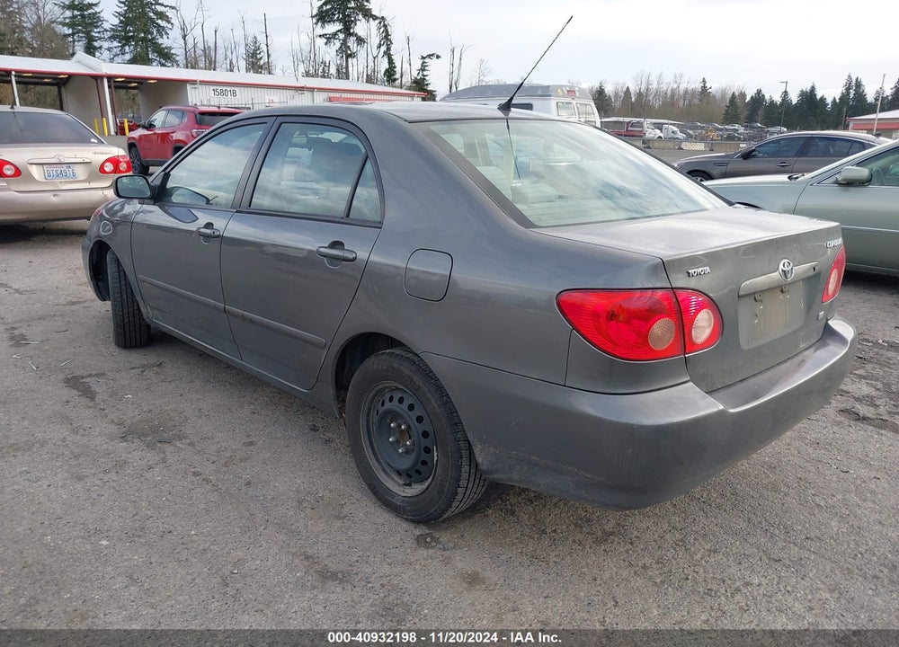 2007 TOYOTA COROLLA LE VIN: 2T1BR32E17C752069
