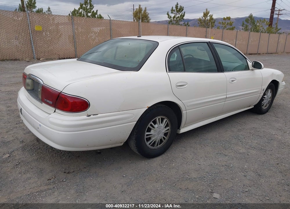 2005 BUICK LESABRE CUSTOM VIN: 1G4HP52K55U114484