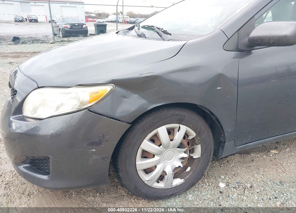 2009 TOYOTA COROLLA LE VIN: 2T1BU40E69C173377