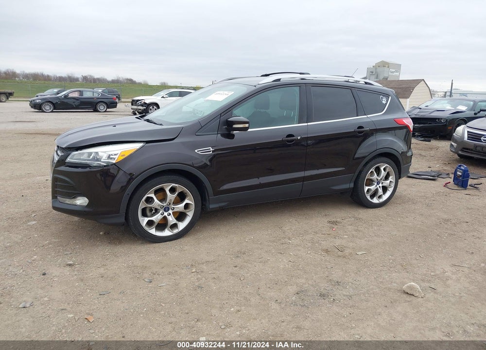 2013 FORD ESCAPE TITANIUM VIN: 1FMCU9J97DUD50190