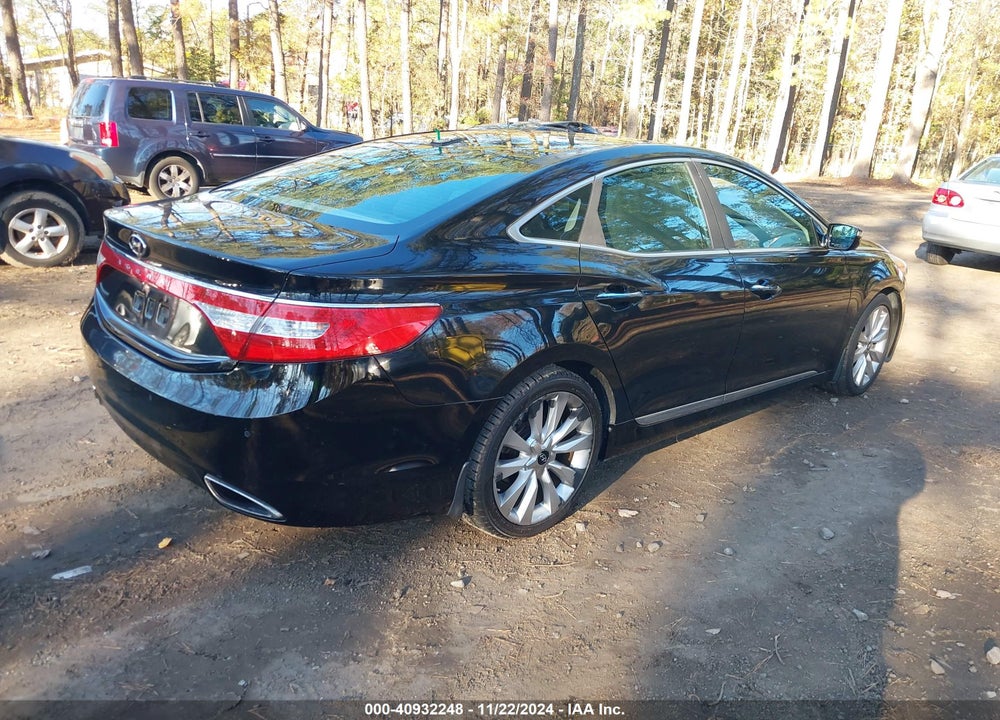 2013 HYUNDAI AZERA VIN: KMHFH4JG0DA223446