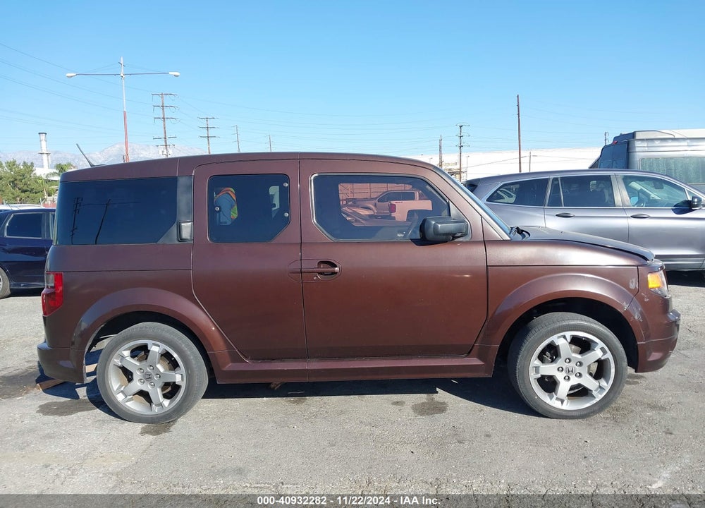 2007 HONDA ELEMENT SC VIN: 5J6YH18967L004755