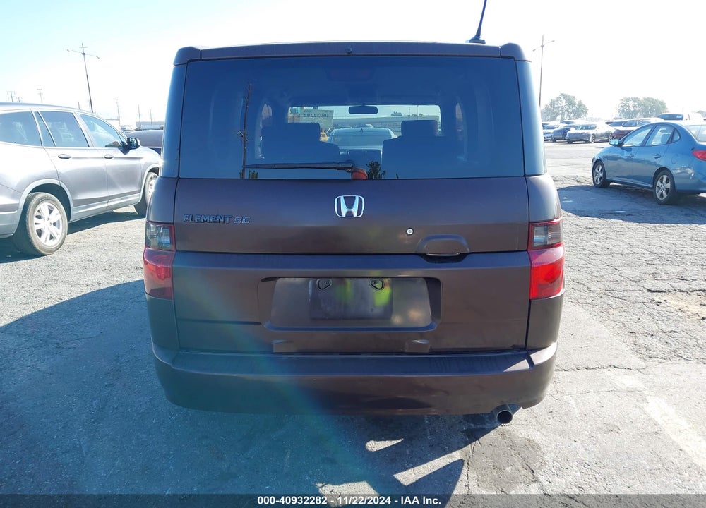 2007 HONDA ELEMENT SC VIN: 5J6YH18967L004755
