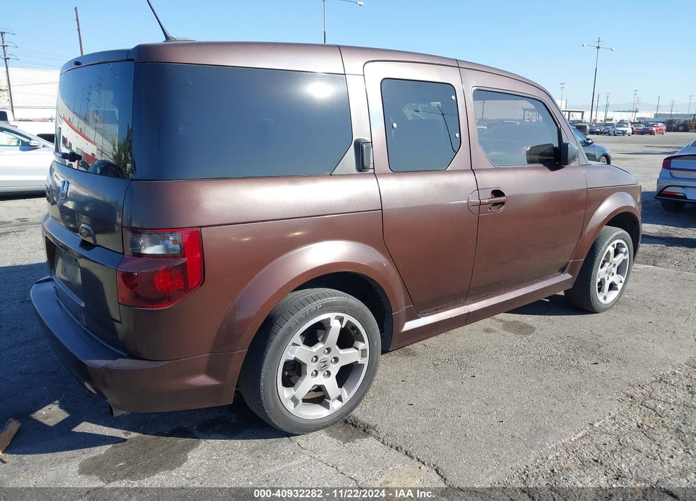 2007 HONDA ELEMENT SC VIN: 5J6YH18967L004755