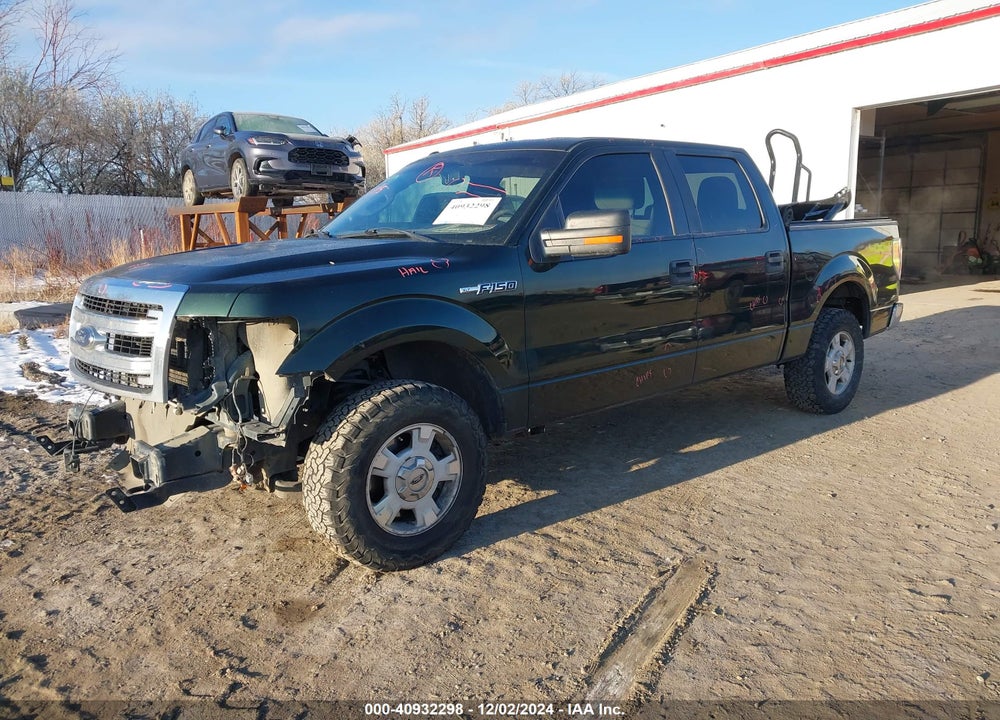 2013 FORD F-150 XLT VIN: 1FTFW1EF0DFA62514