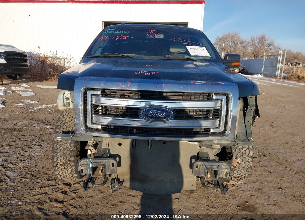 2013 FORD F-150 XLT VIN: 1FTFW1EF0DFA62514