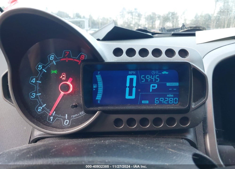 2015 CHEVROLET SONIC LT AUTO VIN: 1G1JC6SH1F4108705