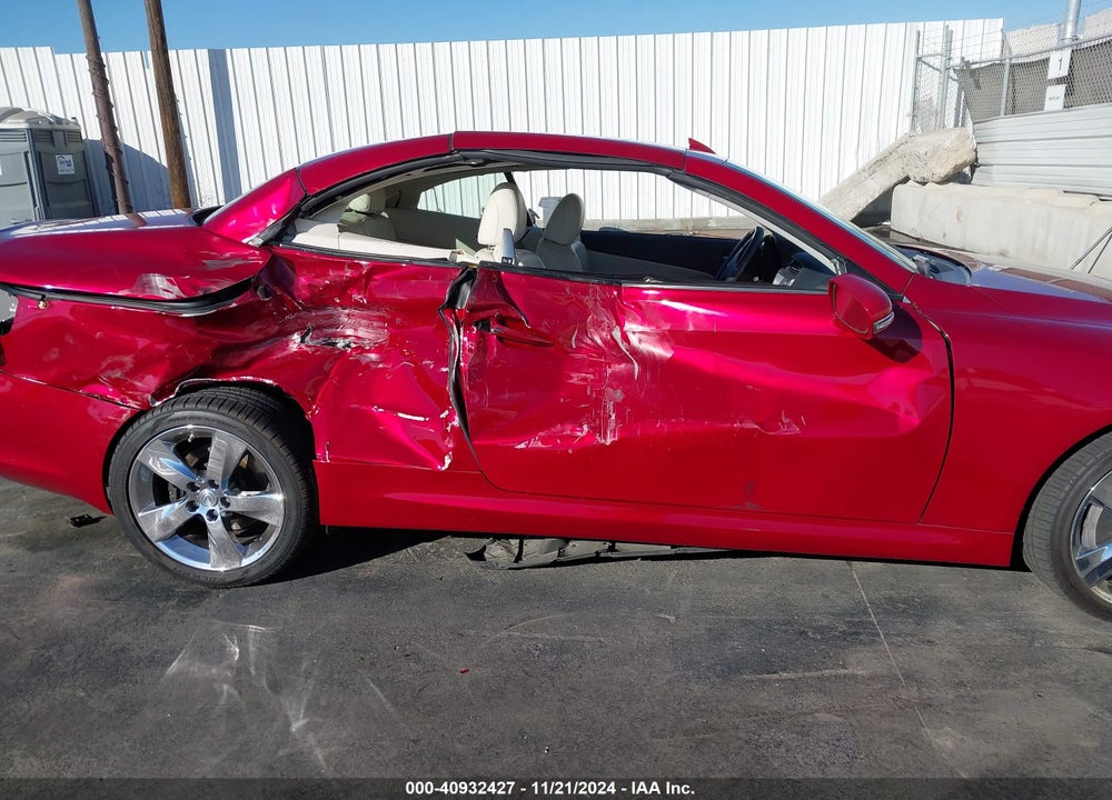 2010 LEXUS IS 350C VIN: JTHFE2C26A2502908