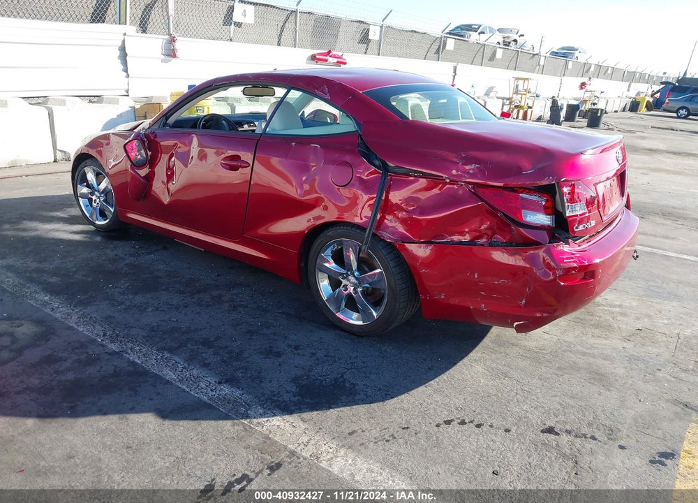 2010 LEXUS IS 350C VIN: JTHFE2C26A2502908