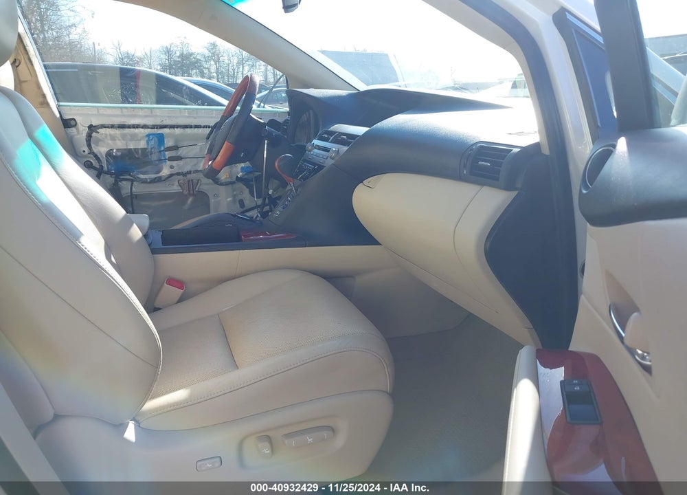 2012 LEXUS RX 350 VIN: 2T2BK1BA0CC128372