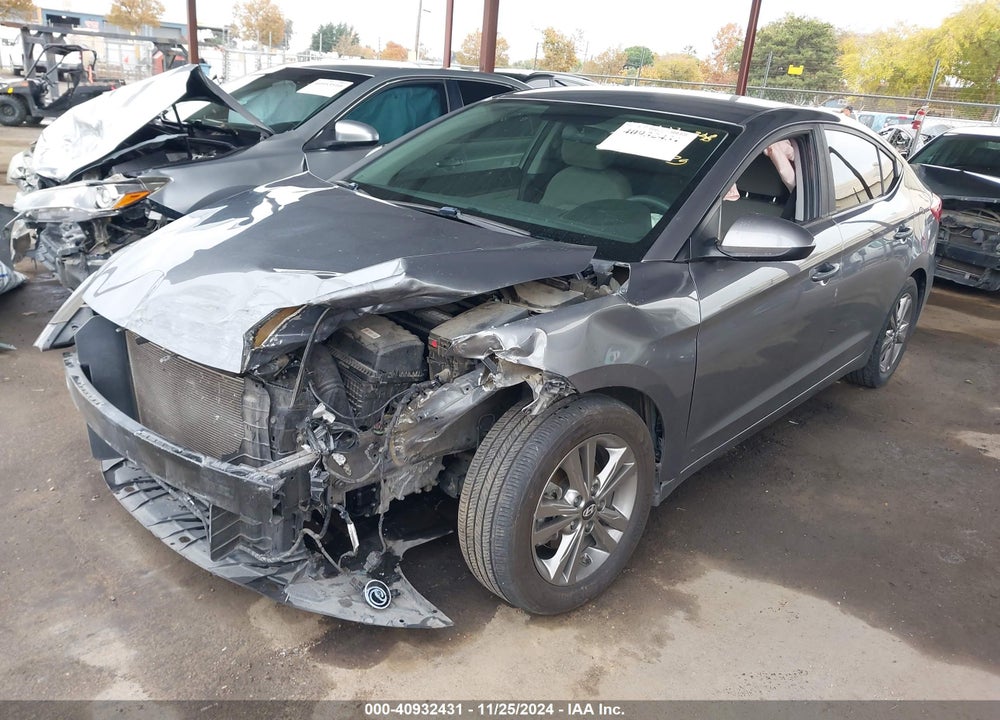 2018 HYUNDAI ELANTRA SEL VIN: 5NPD84LF3JH339177