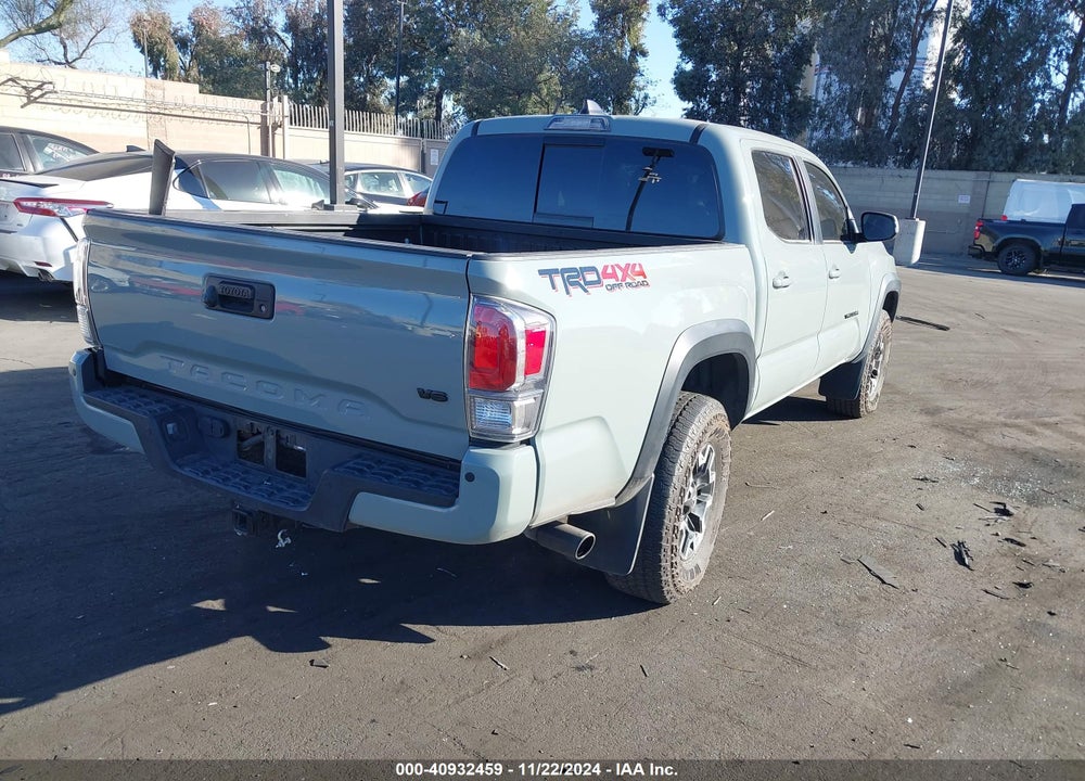 2022 TOYOTA TACOMA TRD OFF ROAD VIN: 3TYCZ5AN6NT098356
