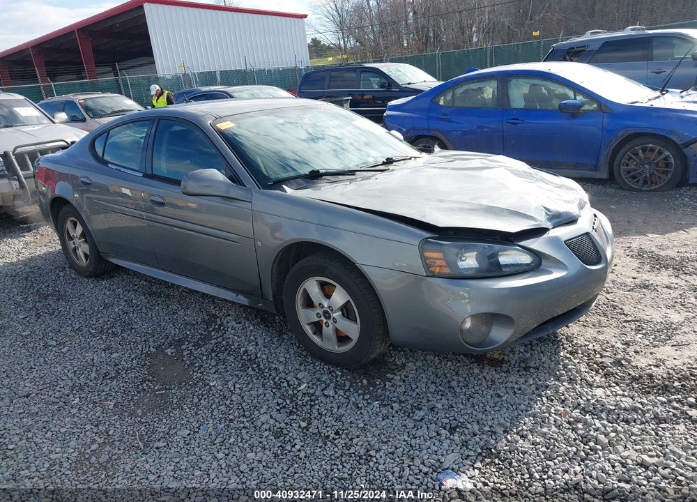 2007 PONTIAC GRAND PRIX VIN: 2G2WP552571206107