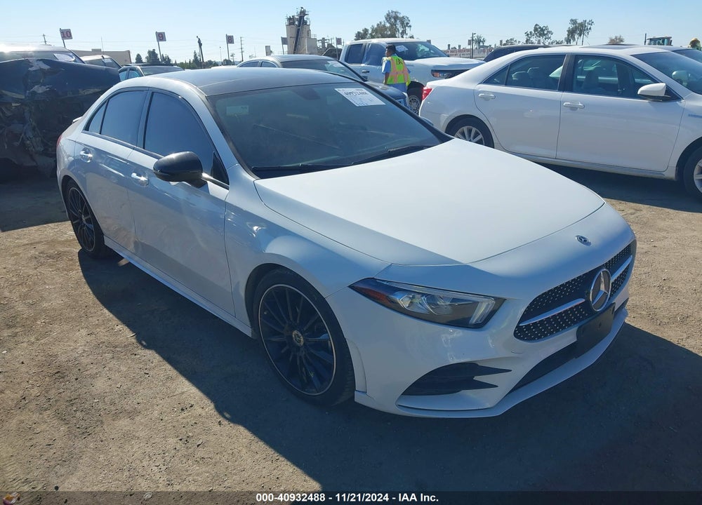 2020 MERCEDES-BENZ A 220 VIN: W1K3G4EB5LW042908