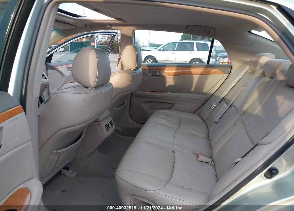 2006 TOYOTA AVALON XLS VIN: 4T1BK36B86U100146