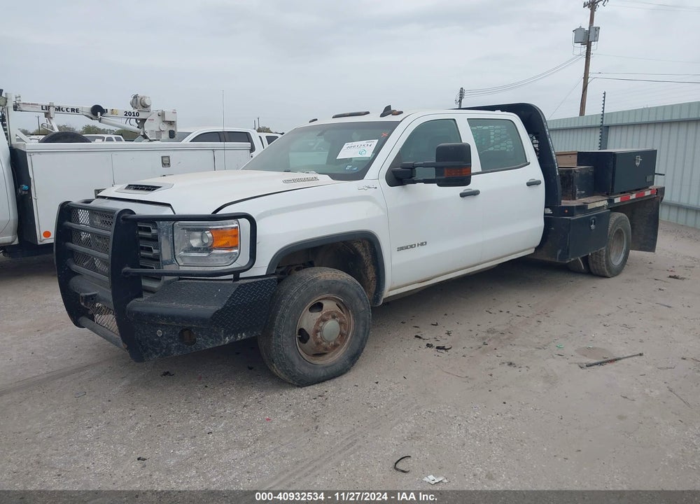 2019 GMC SIERRA 3500HD CHASSIS VIN: 1GD42TCY5KF254412