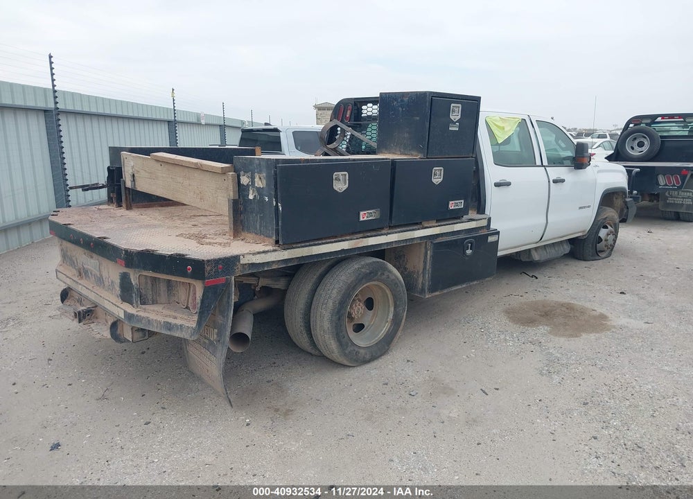 2019 GMC SIERRA 3500HD CHASSIS VIN: 1GD42TCY5KF254412