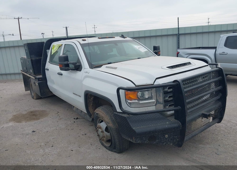 2019 GMC SIERRA 3500HD CHASSIS VIN: 1GD42TCY5KF254412