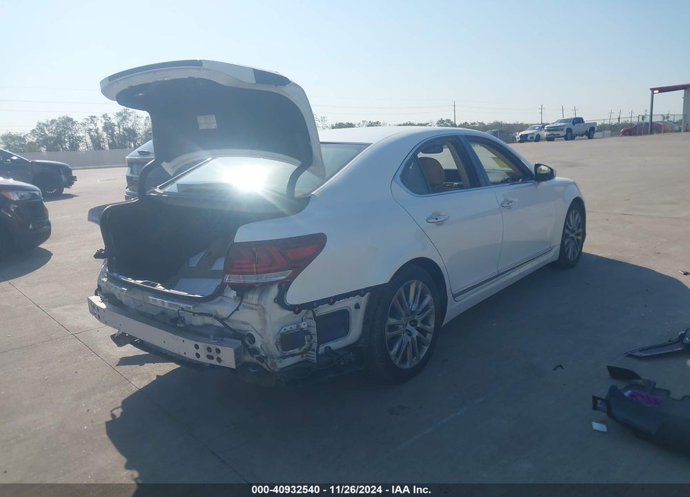 2016 LEXUS LS 460 VIN: JTHBL5EF2G5141528