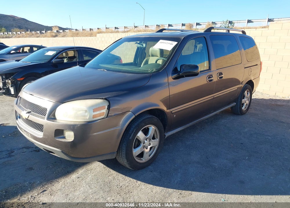 2008 CHEVROLET UPLANDER LT VIN: 1GNDV33W28D153544