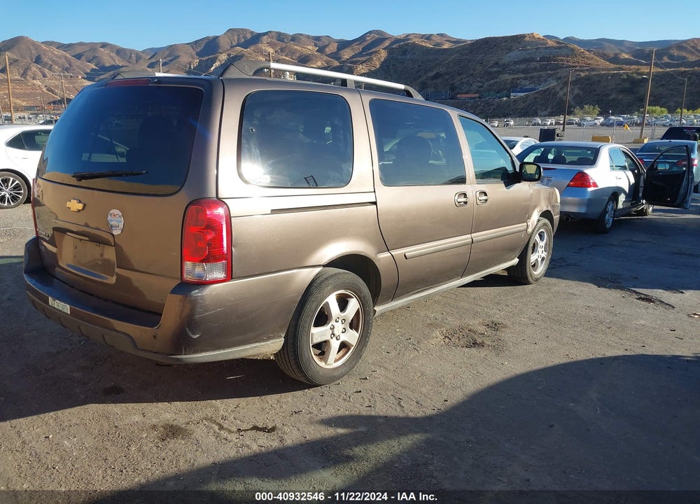 2008 CHEVROLET UPLANDER LT VIN: 1GNDV33W28D153544