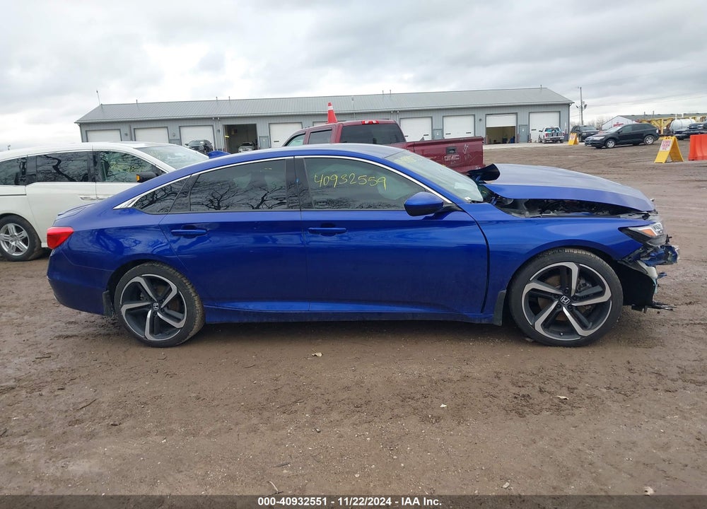2019 HONDA ACCORD SPORT VIN: 1HGCV1F30KA140120
