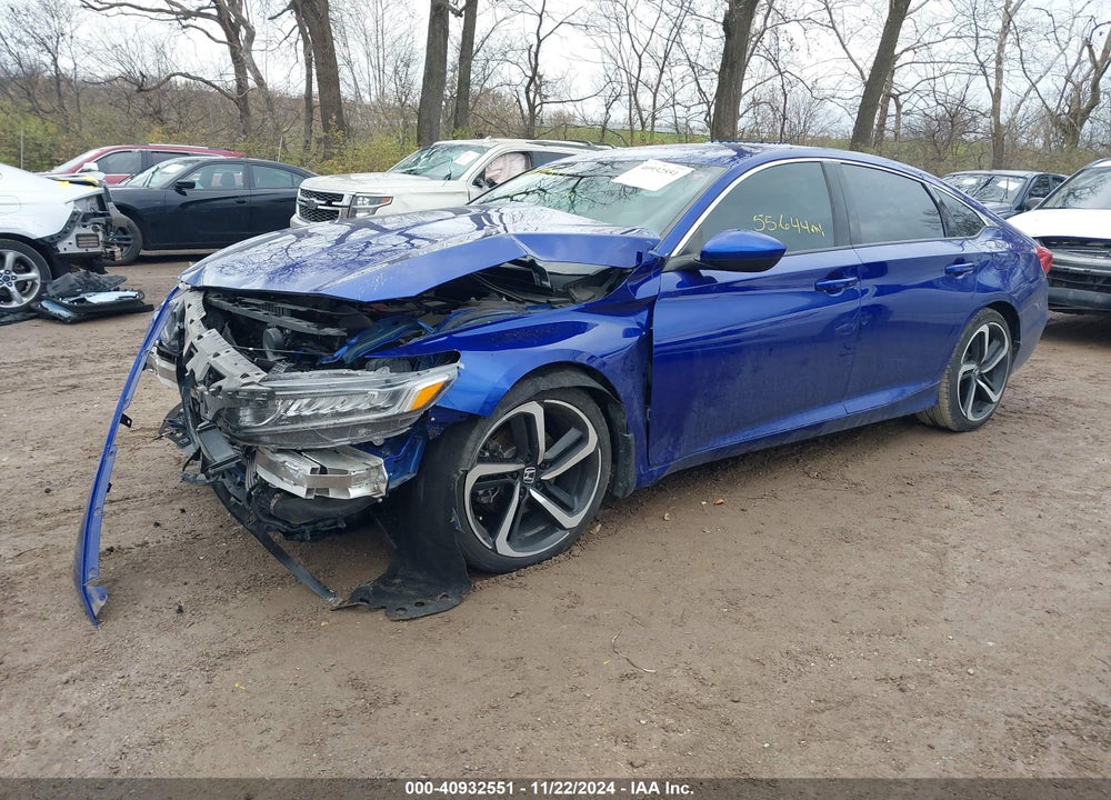 2019 HONDA ACCORD SPORT VIN: 1HGCV1F30KA140120