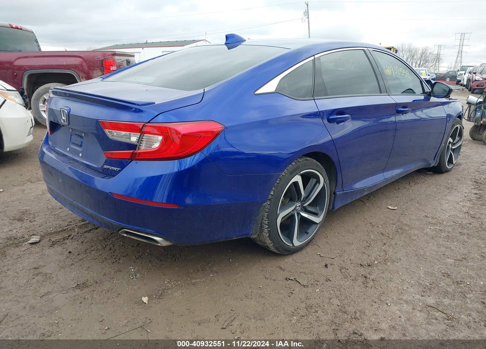 2019 HONDA ACCORD SPORT VIN: 1HGCV1F30KA140120