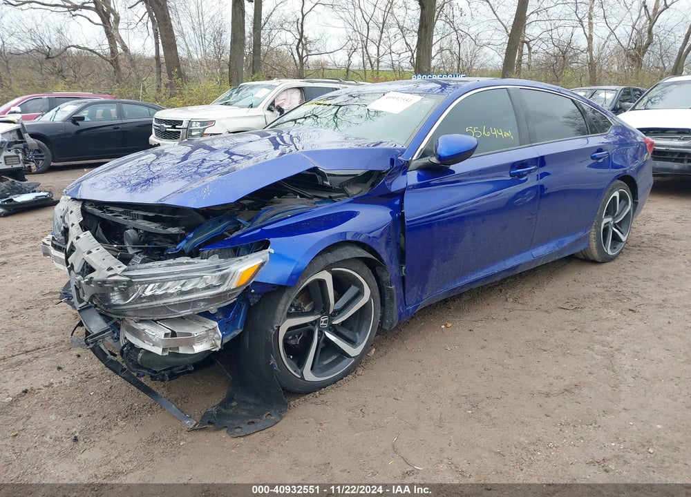 2019 HONDA ACCORD SPORT VIN: 1HGCV1F30KA140120