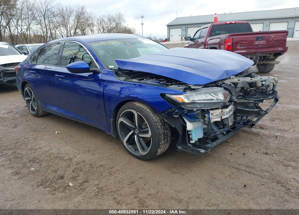 2019 HONDA ACCORD SPORT VIN: 1HGCV1F30KA140120