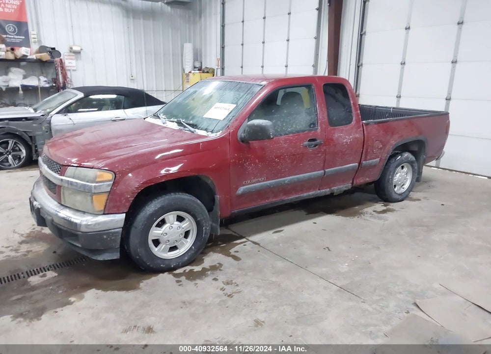 2004 CHEVROLET COLORADO VIN: 1GCCS196148135984
