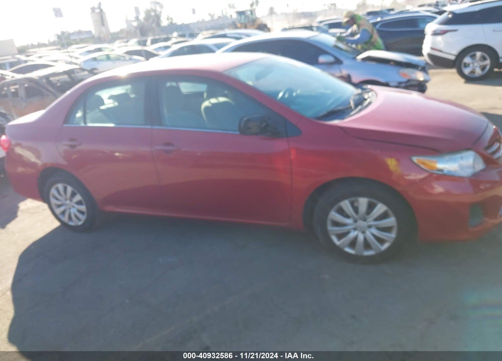 2013 TOYOTA COROLLA LE VIN: 5YFBU4EE0DP221733