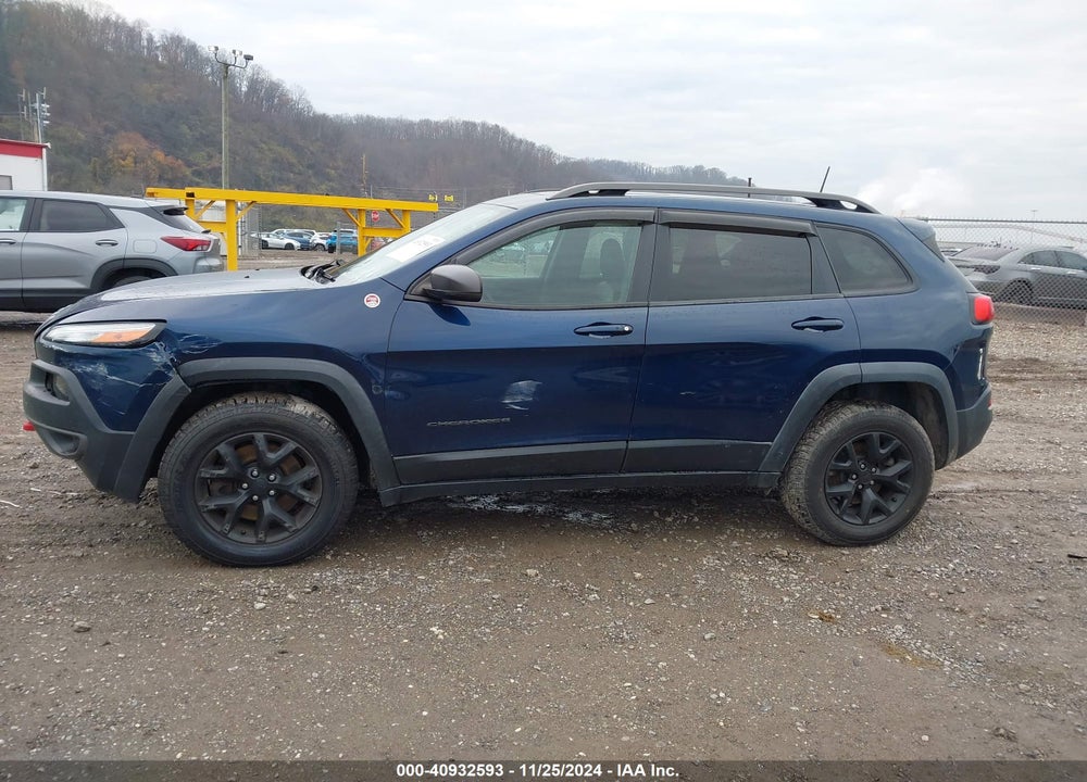 2018 JEEP CHEROKEE TRAILHAWK 4X4 VIN: 1C4PJMBX6JD598103