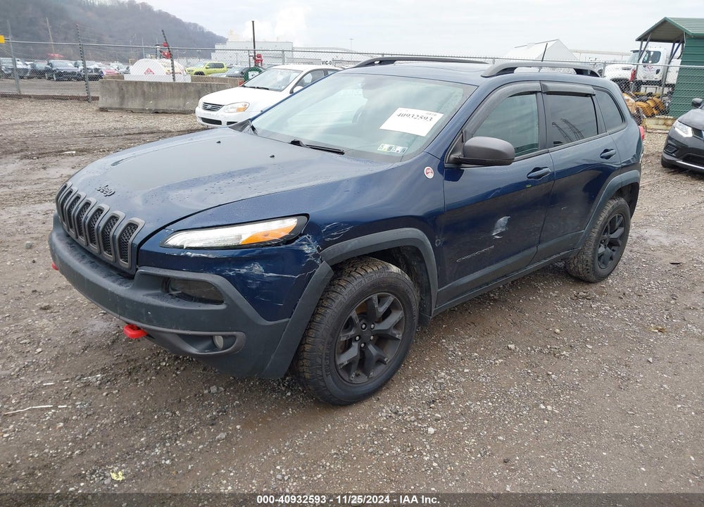 2018 JEEP CHEROKEE TRAILHAWK 4X4 VIN: 1C4PJMBX6JD598103